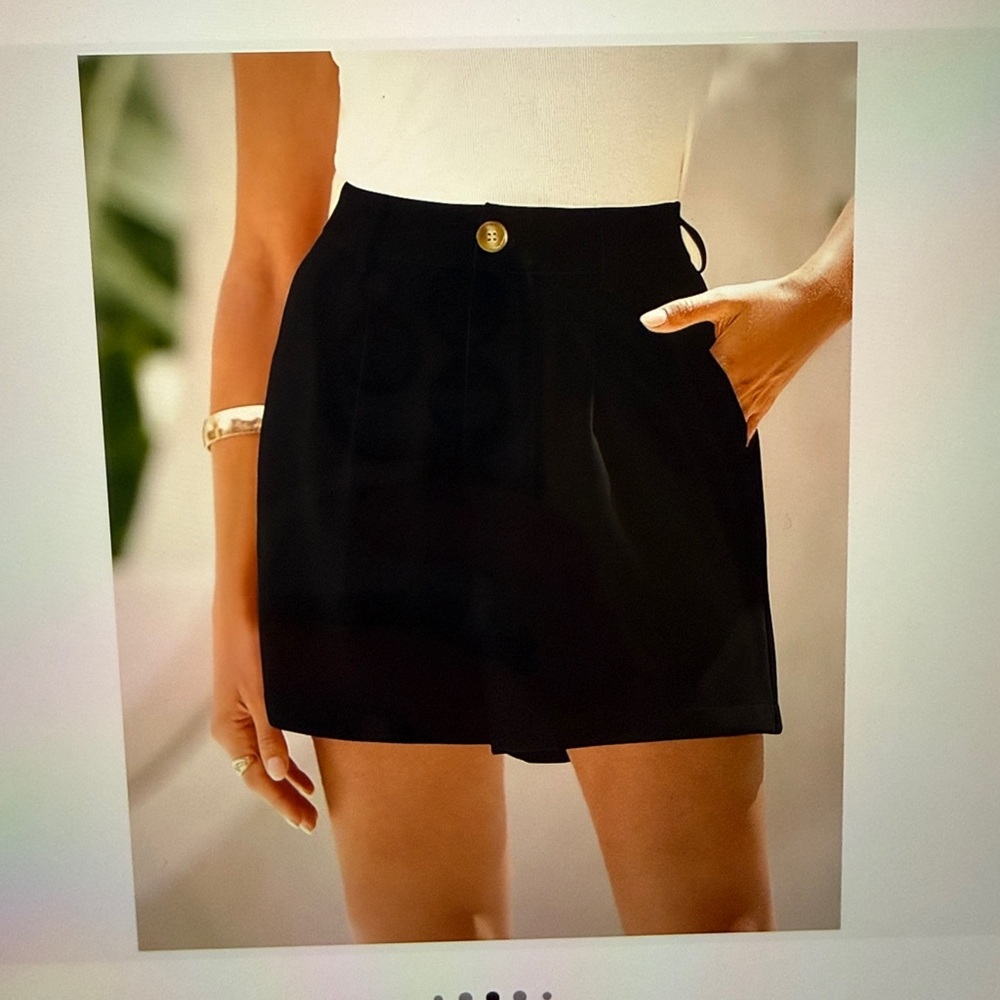 Classic Black Women's Shorts
